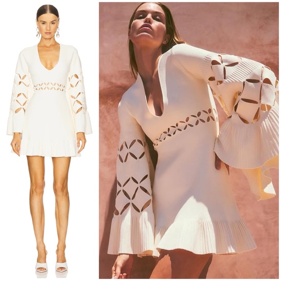 Alexis Dresses & Skirts - ALEXIS Linden Mini Dress in Off White SZ S